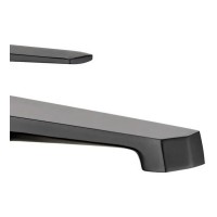 Смеситель для раковины высокий Grocenberg GB3025, черный матовый