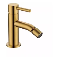 Смеситель для биде Grocenberg GB2094, золотой брашированный