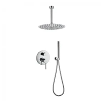 Душевая система скрытого монтажа Grocenberg GB5099CR-4, хром