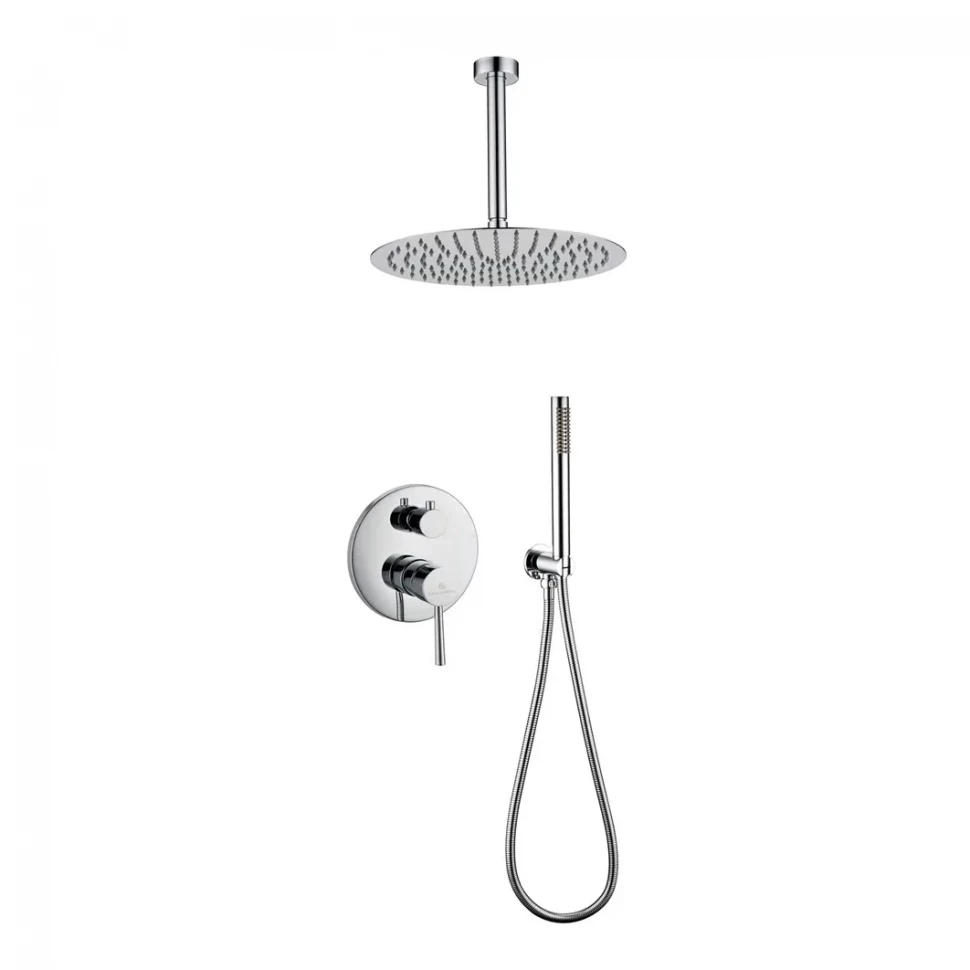 Душевая система скрытого монтажа Grocenberg GB5099CR-4, хром