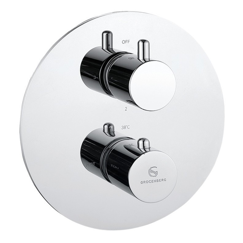 Душевая система скрытого монтажа Grocenberg GB5093, хром