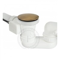 Сифон для ванны полуавтоматический FILARETE FL80, бронза