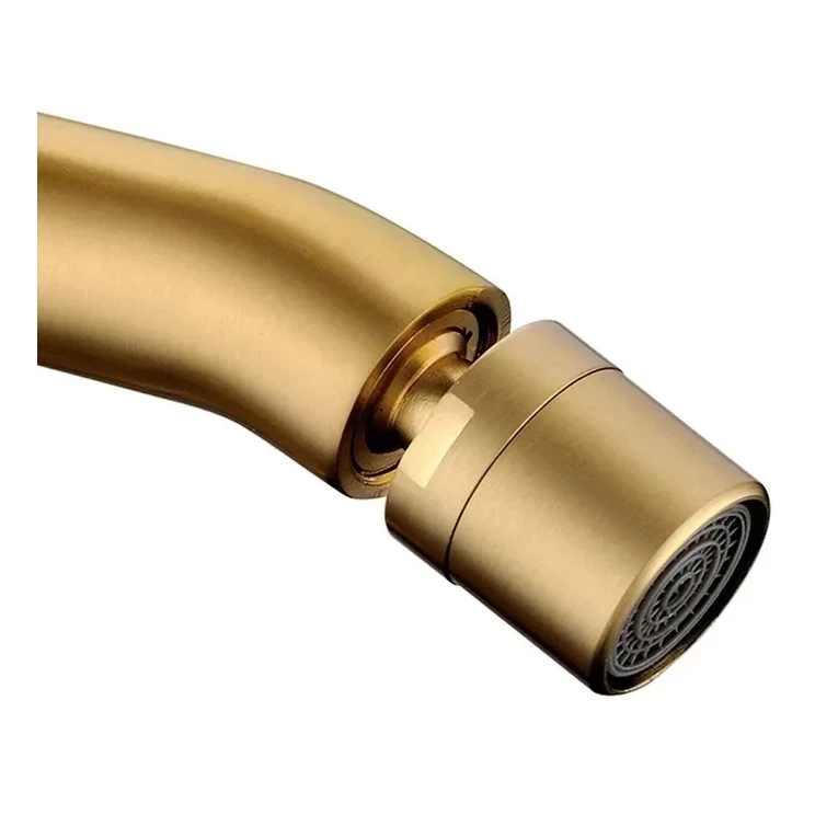 Смеситель для биде Grocenberg GB2094, матовое золото