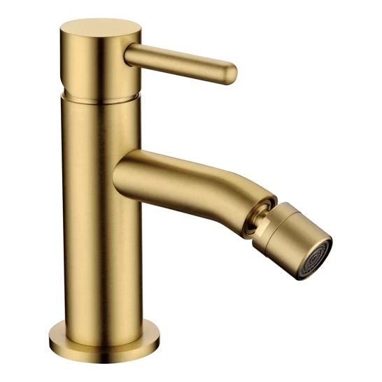 Смеситель для биде Grocenberg GB2094, матовое золото