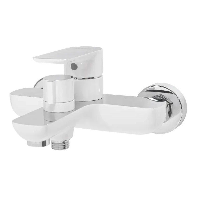 Набор для ванны 3 в 1 Hansberge H7099, белый/хром