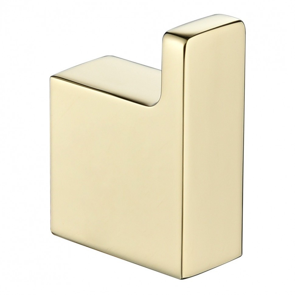 Крючок одинарный Grocenberg AC0017, золото глянец Крючок одинарный Grocenberg AC0017, золото глянец