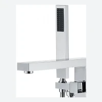 Смеситель напольный для ванны Grocenberg GB800, хром