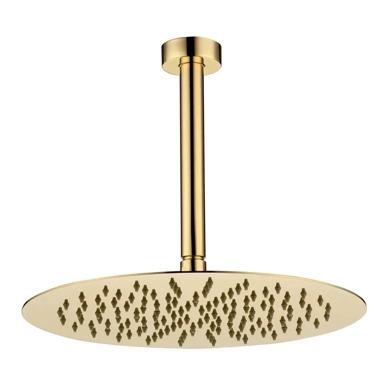 Душевая система скрытого монтажа Grocenberg GB5099GO-2, золото глянец