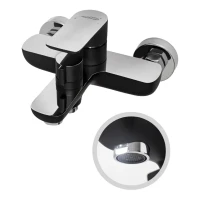 Набор для ванны 3 в 1 Hansberge H7099, черный хром