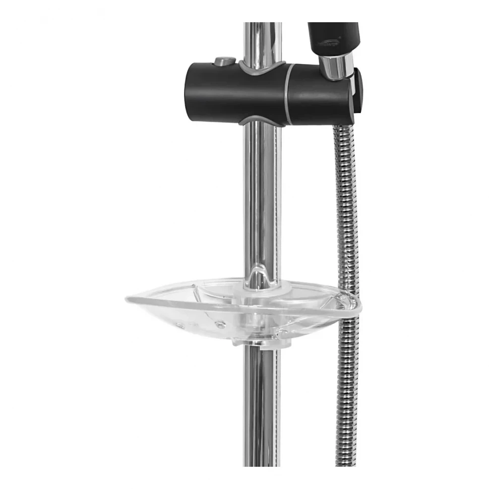 Набор для ванны 3 в 1 Hansberge H7099, черный хром