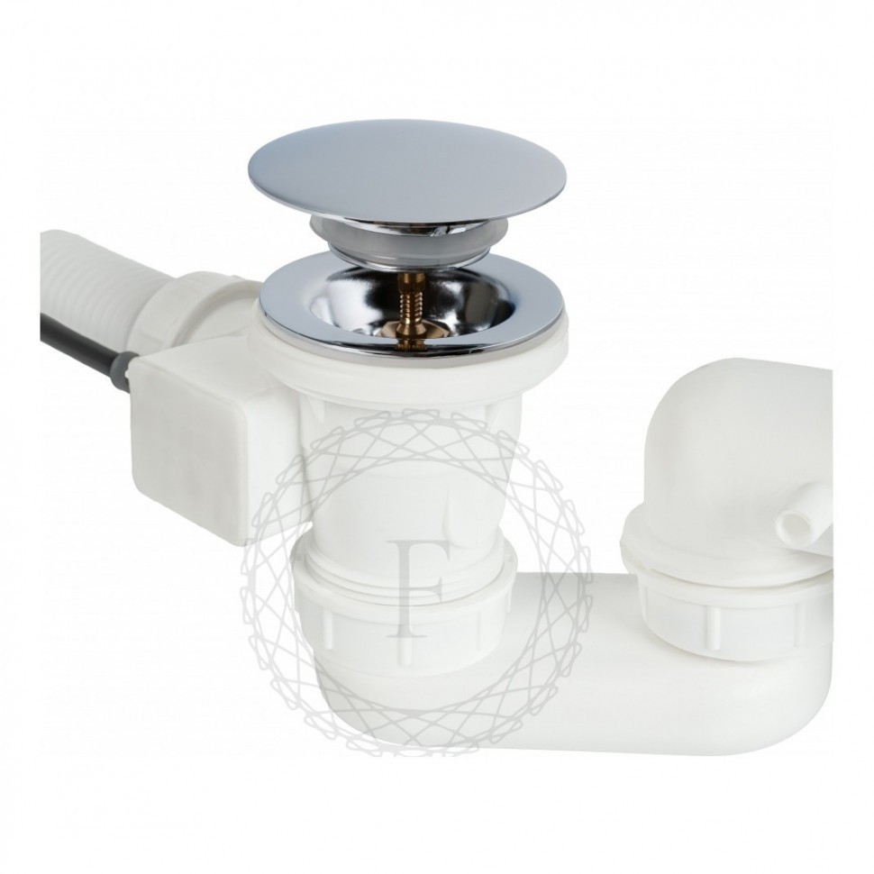 Сифон для ванны полуавтоматический FILARETE FL80, хром