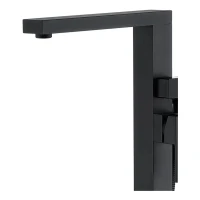 Смеситель напольный для ванны Grocenberg GB800, черный матовый