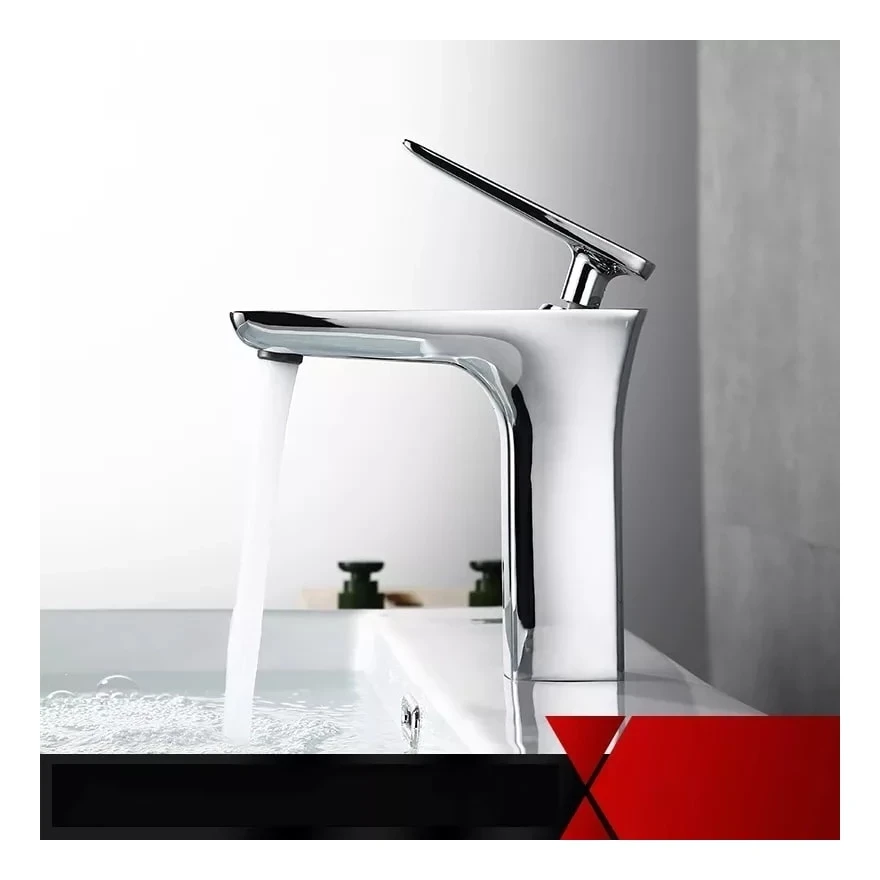 Смеситель для раковины Grocenberg GB1001N, хром