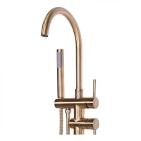 Смеситель напольный для ванны Grocenberg GB900, бронза