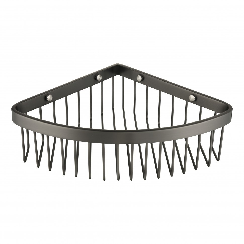 Полка корзина угловая Grocenberg AC0094BG, графит