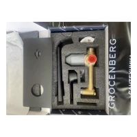 Смеситель встраиваемый для раковины Grocenberg GB599, черный матовый