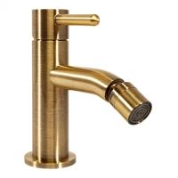 Смеситель для биде Hansberge H1094, бронза