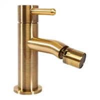 Смеситель для биде Hansberge H1094, бронза