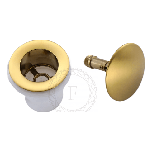 Сифон для ванны автоматический FILARETE FL90, матовое золото