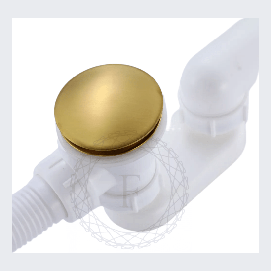 Сифон для ванны автоматический FILARETE FL90, матовое золото