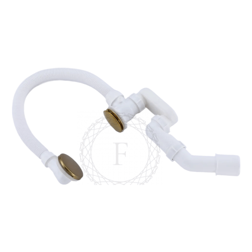 Сифон для ванны автоматический FILARETE FL90, матовое золото