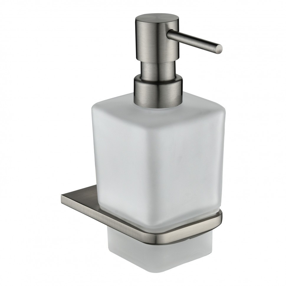 Настенный дозатор для жидкого мыла Grocenberg AC0064, никель