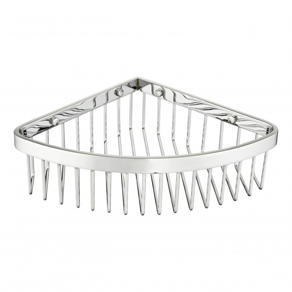 Полка корзина угловая Grocenberg AC0094CR, хром