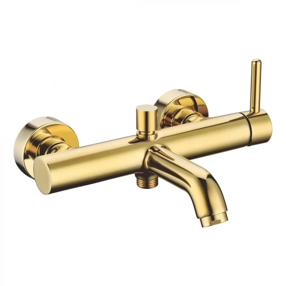 Смеситель для ванны Grocenberg GB8099, золото глянец