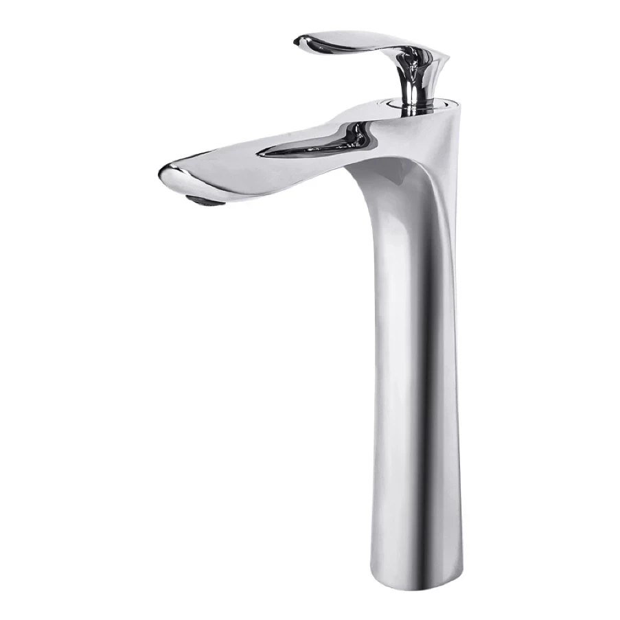 Смеситель для раковины высокий Grocenberg GB3001, хром