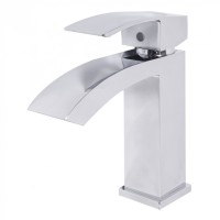 Смеситель для раковины Hansberge H1077, хром