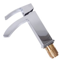 Смеситель для раковины Hansberge H1077, хром