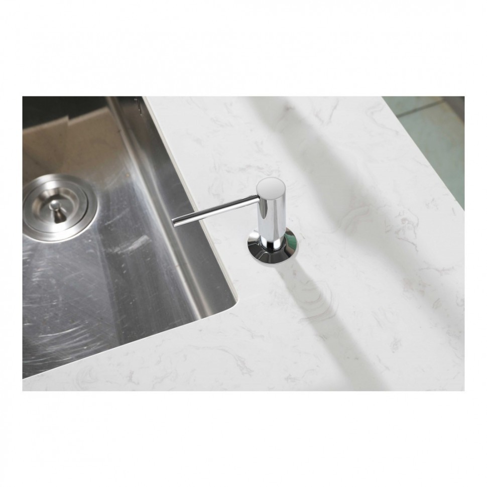 Дозатор для мыла Grocenberg AC0031, хром Дозатор для мыла Grocenberg AC0031, хром