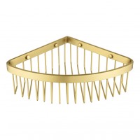 Полка корзина угловая Grocenberg AC0094MG, матовое золото Полка корзина угловая Grocenberg AC0094MG, матовое золото