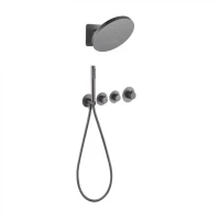 Душевая система скрытого монтажа Grocenberg GB5020, графит