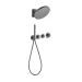 Душевая система скрытого монтажа Grocenberg GB5020, графит