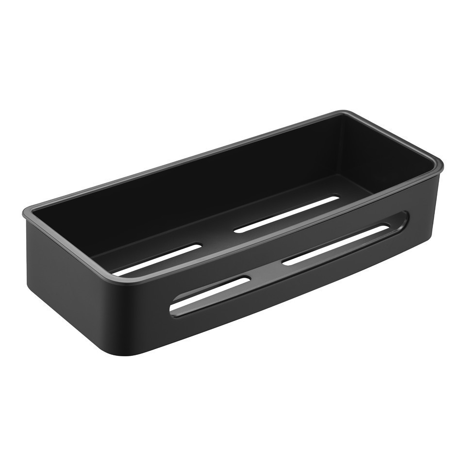 Полка Grocenberg AC0080BL, черный матовый Полка Grocenberg AC0080BL, черный матовый