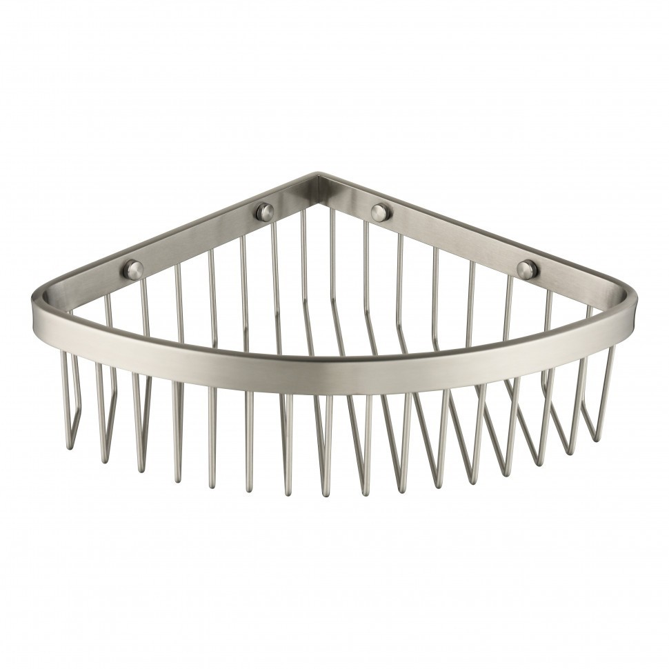 Полка корзина угловая Grocenberg AC0094NK, никель