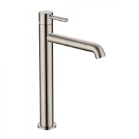 Смеситель для раковины высокий Grocenberg GB3029, никель