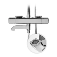 Душевая система с термостатом Grocenberg GB7005, хром