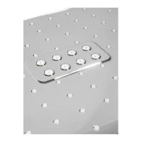 Душевая система с термостатом Grocenberg GB7005, хром