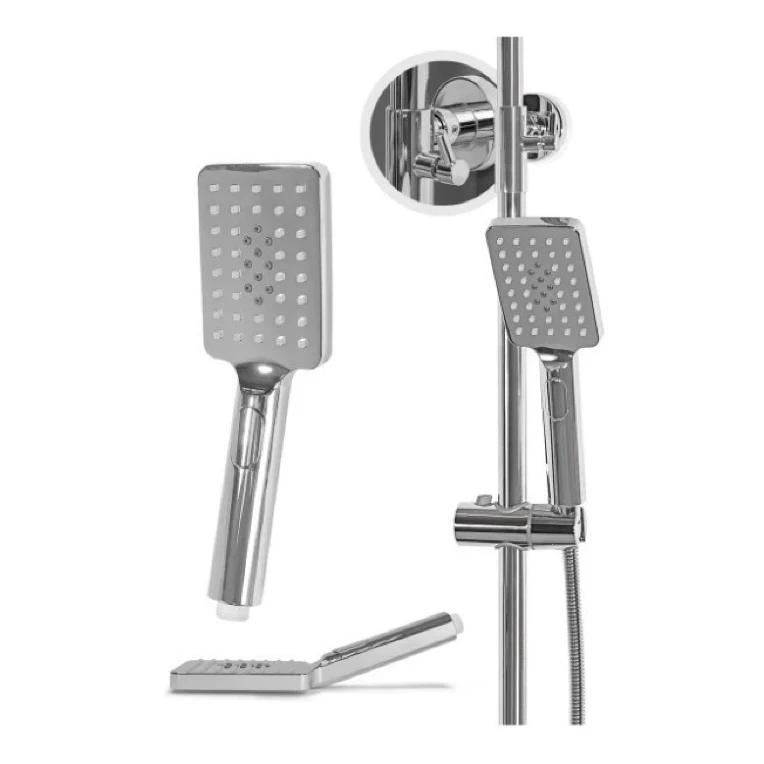 Душевая система с термостатом Grocenberg GB7005, хром