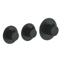 Душевая система скрытого монтажа Grocenberg GB5020, черный матовый