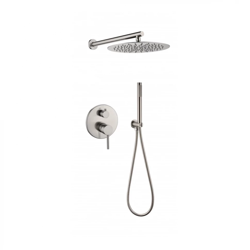 Душевая система скрытого монтажа Grocenberg GB5099NK-3, никель