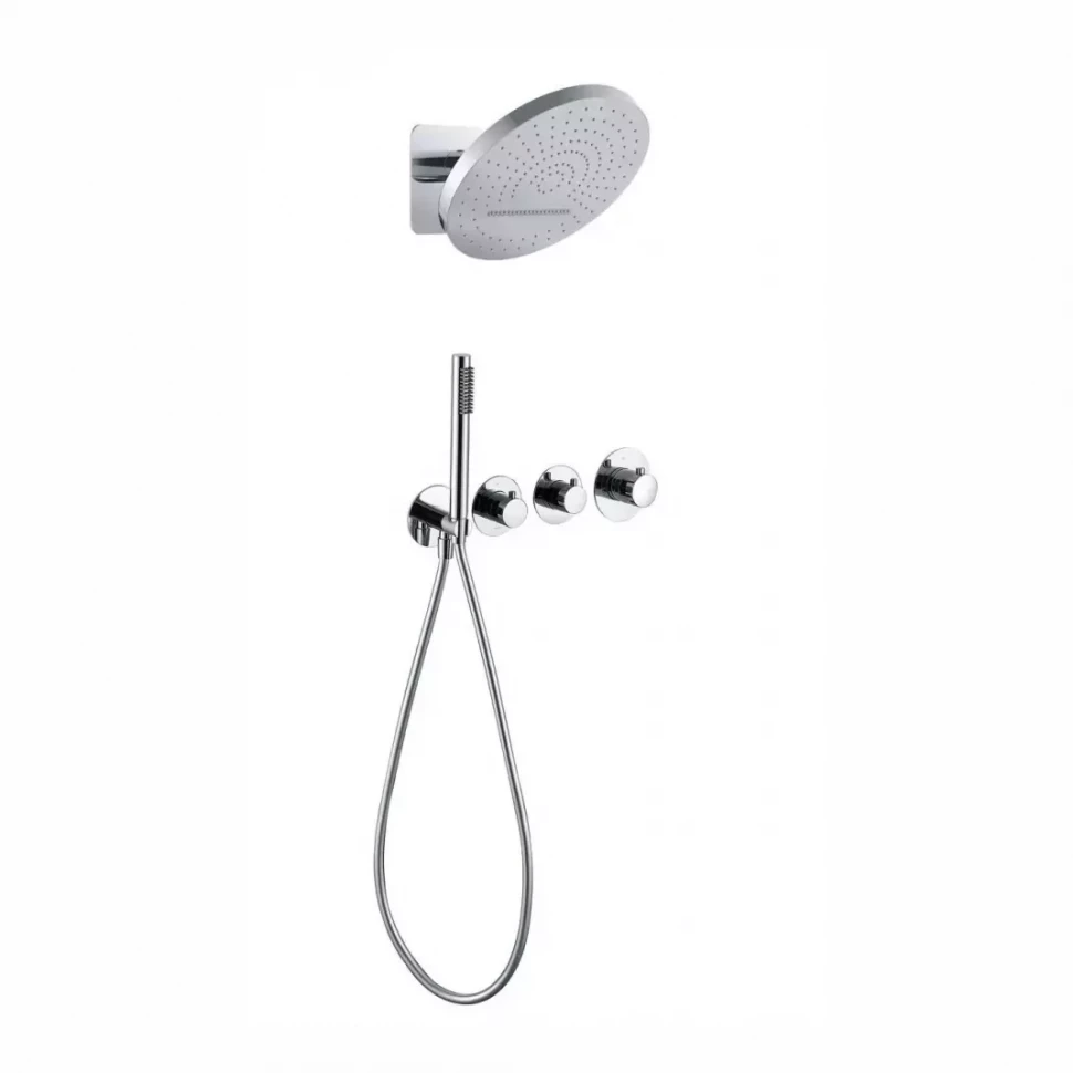 Душевая система скрытого монтажа Grocenberg GB5020, хром