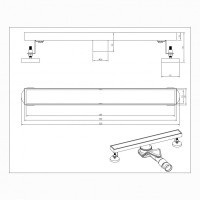 Трап для душа Grocenberg T500, графит