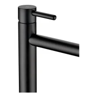 Смеситель для раковины высокий Grocenberg GB3029, черный матовый