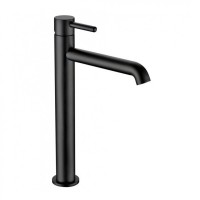 Смеситель для раковины высокий Grocenberg GB3029, черный матовый