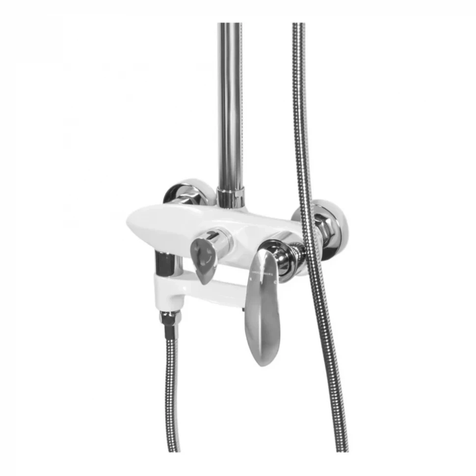 Душевая система Grocenberg GB7001, белый/хром