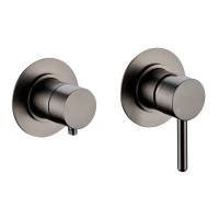 Душевая система скрытого монтажа Grocenberg GB5090, графит