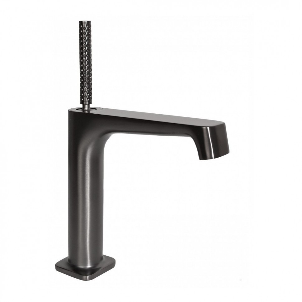 Смеситель для раковины Hansberge H1090, графит